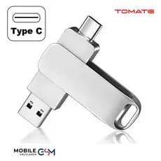 Pen drive Flash Dual Drive USB TIPO C 2 em 1 3.2 128GB  256GB – Compatível c/ Celular e PC