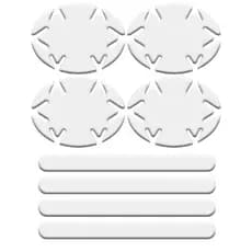 kit 8 Adesivos Protetores de Maçanetas (completo)