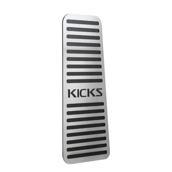 Descanso de pé aço inox Nissan Kicks