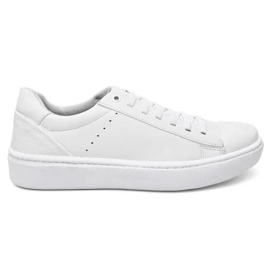 Tênis Masculino Sapatênis Casual Couro Legitimo Confortável