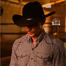 Chapéu Americano Country Cowgirl Rodeio Barretos Sertanejo Masculino