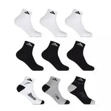 Kit 12 Meias Cano Curto Soquete Masculina