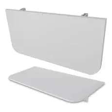 Mesa De Parede Branca Dobrável P/ Cozinha 90x40cm