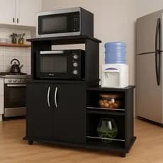 Armário de Cozinha com 2 Portas – Com Prateleiras, sem Rodízios