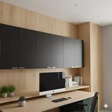 Armário Aéreo 6 Portas Multiuso Para Cozinha