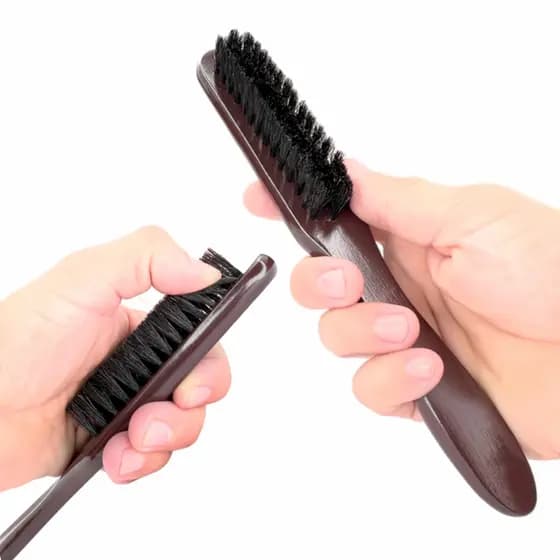 Escova Escovinha Pente Madeira Barba Cabelo Bigode Disfarce