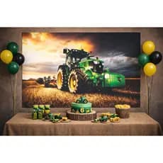 Painel Antirreflexo para Decoração Trator/Fazenda/Agro