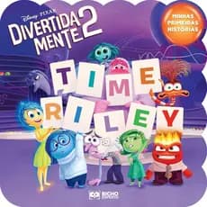 Livro - Minhas Primeiras Histórias Disney - Divertidamente 2 - Autora: Tayna de Paula Souza - Capa Mole