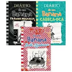 Coleção Diário de um Banana - Vol 17, 18 e 19: Frawda Megaxeia + Cabeça-Oca + Baita Lambança - Capa Dura