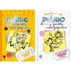 Livros Diário de Uma Garota Nada Popular -Vol. 03 e 04 - Capa Mole - Autora: Rachel Renée Russell