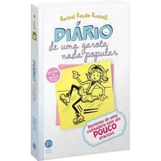 Livro - Diário de Uma Garota Nada Popular  4  - Histórias de Uma Patinadora Nem Um Pouco Graciosa - Capa Cartão