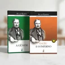 Kit Livro Kardec: A Gênese Edição Econômica Capa Mole + O Céu e o Inferno Edição Econômica Capa Mole