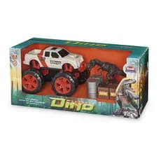 Brinquedo Dino Rex Monster Car Dino Runners Pick Up Usual – Carrinho Dinossauro Infantil Radical com Rodas Grandes