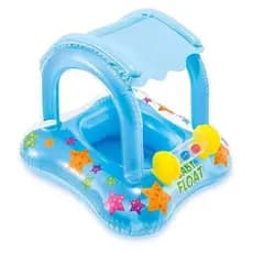 Aqui está o título otimizado para a Boia Infantil Inflável com Cobertura Baby Float na Shopee.  Para itens de praia e pi