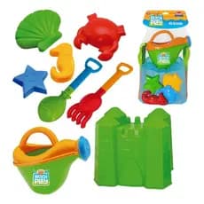 KIT BRINQUEDO CASTELO COM REGADOR BEACH PLAY