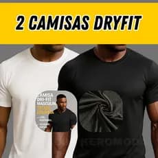 Kit 2 Camisa masculina drifit esportiva tecido colmeia ideal para academia/corrida/treino