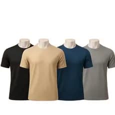 KIT 4 CAMISAS MASCULINA DRIFIT BASICAS ESPORTIVA DE TREINO ACADEMIA CORRIDA