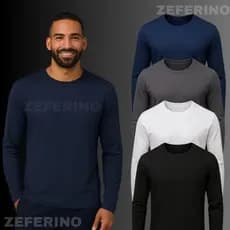 Kit 2 Camisa Térmica Segunda Pele Proteção Solar Uv50+ Blusa Manga Longa termica academia Fator50+