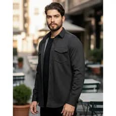 Overshirt Masculino Sobretudo Masculino Encorpado Premium