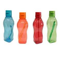 Garrafa Squeeze 500ml em Plástico PET Cores para Todos os Estilos