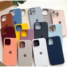 Capa Silicone Case Aveludada Macia Premium para iPhone 14 14pro 14plus 14promax/15/15PRO/15PROMAX/13