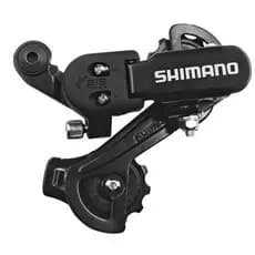 Câmbio Traseiro Shimano Tourney Tz31 Sem Gancheira 6v e 7v Bicicleta 18 e 21 Marchas Aro 26 ou 29