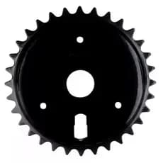 Coroa Roda Dentada Infantil 32 Dentes Roda Dentada 3 Furos Bike Aro 16 - 20 - 24 - 26 Sem Marcha