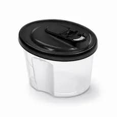 Açucareiro farinheiro oval com tampa 700ml