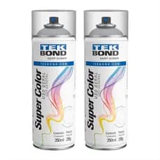Kit 2 Spray Verniz Brilhante Para Decoração Artesanato 350ml