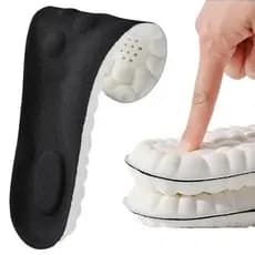Palmilha esportiva 4D alta Tecnologia Ultra Confortáveis Massagem e Suporte Articular
