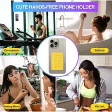 Suporte de Silicone com Ventosa para Celular