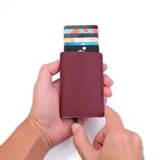 Carteira Do Futuro Porta Cartões Com Proteção Rfid Antifurto