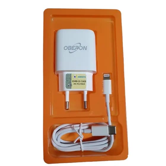 Carregador para iPhone Todos até 14 Lightning Turbo Rápido 20w