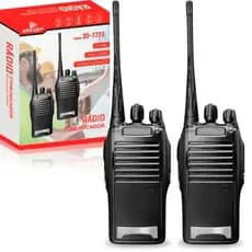 Rádio Comunicador WalkTalk Grasep Kit Completo com 2 unidades