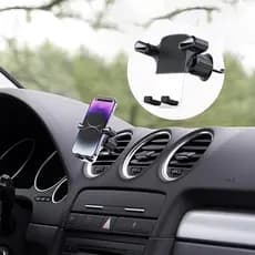 Suporte Veicular Carro para celular 360°Ventilação de Ar