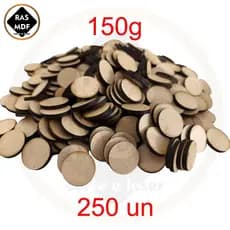 Kit de Círculos (bolachas) MDF 19mm – Peças para Decoração, Jogos e Projetos Artesanais