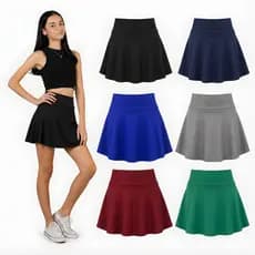 Kit 2 Short Saia Infantil Juvenil Shorts Menina