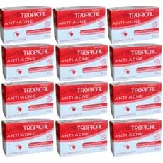 12 Un. Sabonete Barra Anti-acne - Tropical 100g