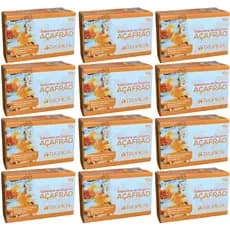 12 Un. Sabonete Barra Açafrão - Tropical 90g