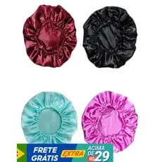 kit 5 touca toca de cetim anti frizz alto brilho revenda atacado