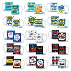10 Caneca dia dos Pais criativo Promoção Presente Pai 15 opções de modelo Porcelana
