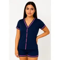 Pijama Blogueirinha/ Pijama Americano/ Pijama Feminino/ Conjunto Baby Doll