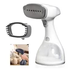Passadeira a Vapor Portátil 1200W 265ml 2 em 1 | Vaporizador Antivazamento 360°