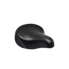Selim banco largo beach 2 molas 270mm x 210mm preto - BUZZER