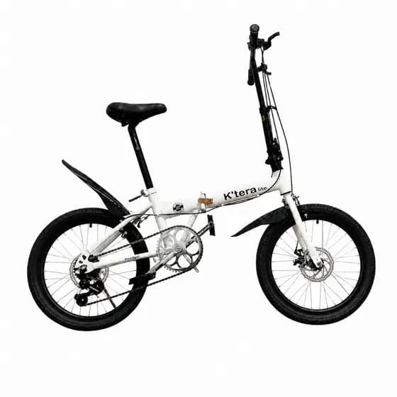 Bicicleta Dobrável Aro 20 7v Shimano Freio Disco K'tera Lite