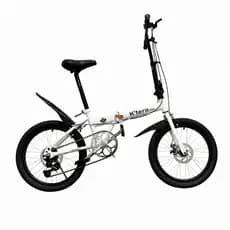 Bicicleta Dobrável Aro 20 7v Shimano Freio Disco K'tera Lite