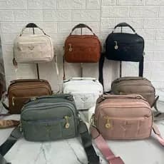 Bolsa Feminina Transversal  Espaçosa Bolsa Feminina Media