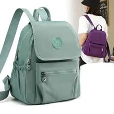 Mochila feminina nylon impermeável média casual Y8166