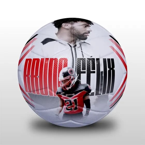 Kit Bolas de Futebol  Campo Profissional ou Minibola PERSONALIZADA