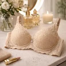 Sutiã Feminino Em Renda Confortável